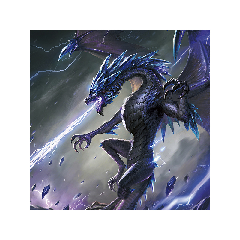 Bnrontosaurus  Lightning Dragon Wooden Jigsaw Puzzle - aimpuzzle