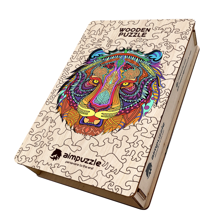 Northen Alaskan Tiger Wooden Jigsaw Puzzle - aimpuzzle